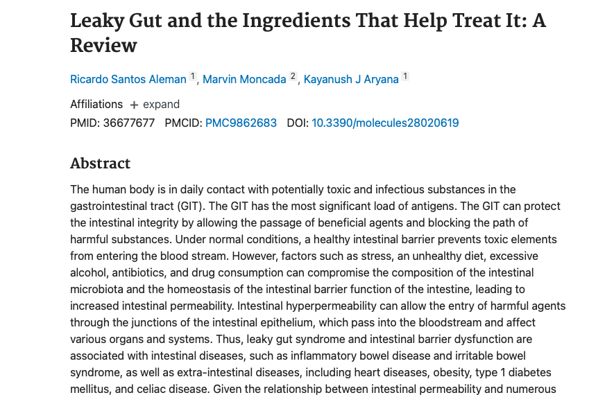 Research in Review: Is Leaky Gut a factor in your digestive issues?
